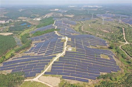 冶建公司這個項目開工了，建設(shè)規(guī)模100MW