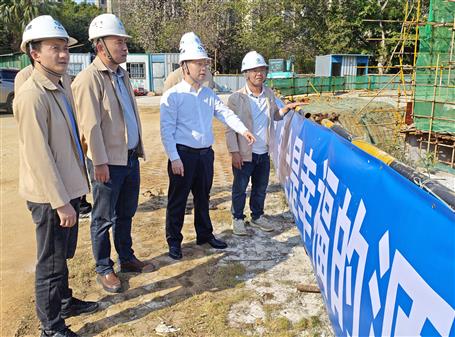 賴海標(biāo)到桂南分公司項目開展2026年第一季度暨春節(jié)后復(fù)工復(fù)產(chǎn)安全生產(chǎn)質(zhì)量綜合大檢查